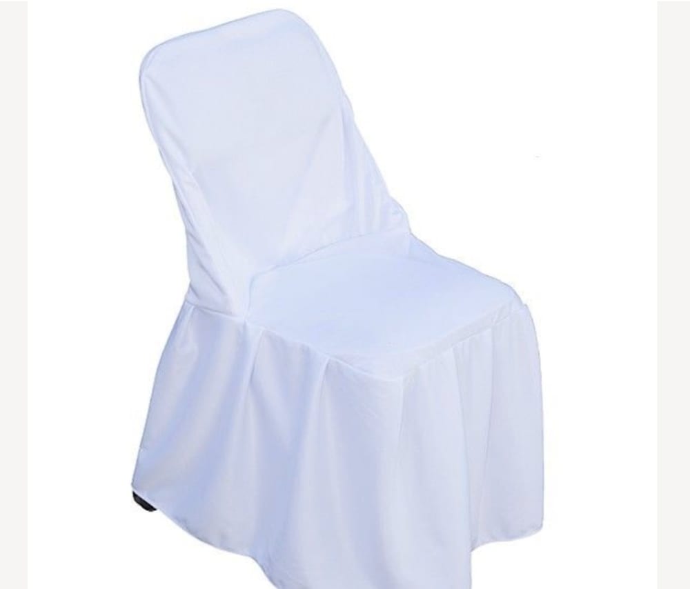 Forro de silla en lino para alquiler en eventos