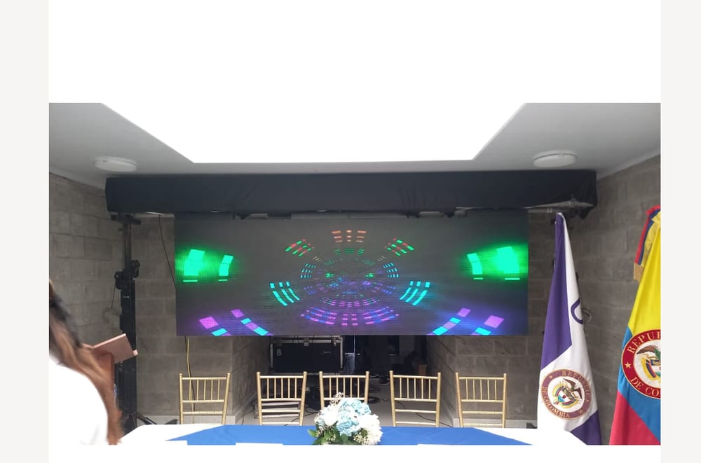 Pantalla LED para alquiler en eventos
