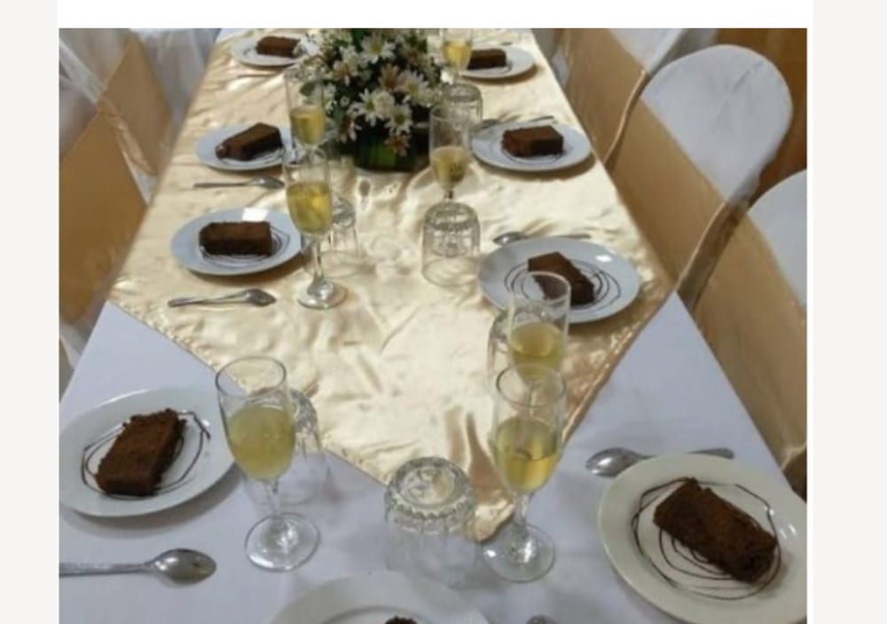 Plato postre para alquiler en eventos